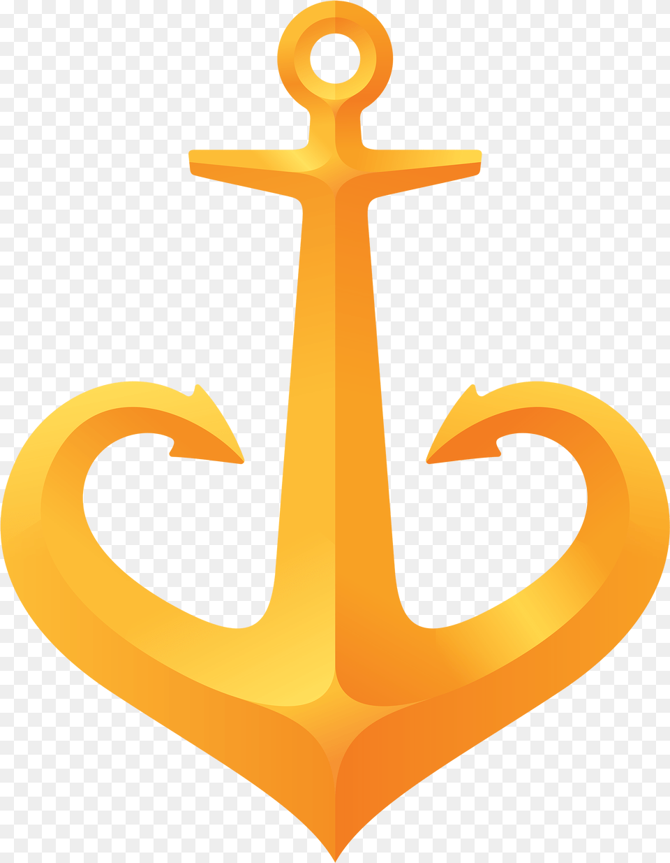 Vector Emblem Of Odessa Anchor Heart Tourist Logo And In Odessa, Electronics, Hardware, Hook, Cross Png