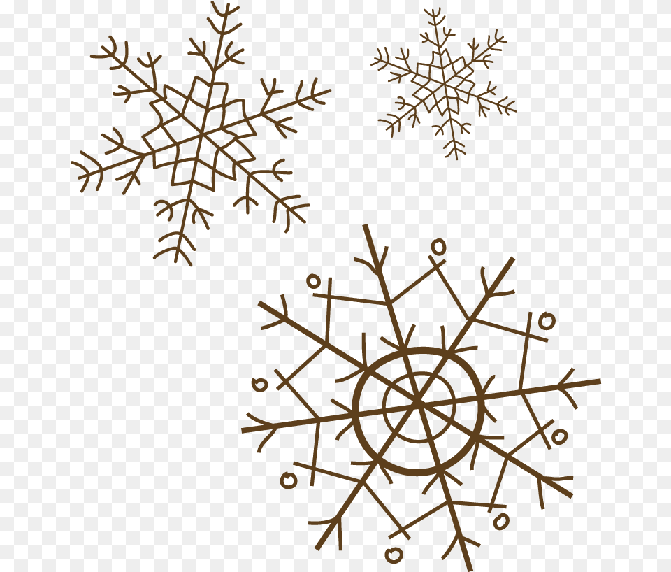 Vector Falling Snowflakes Snowflake, Nature, Outdoors, Snow, Pattern Free Transparent Png