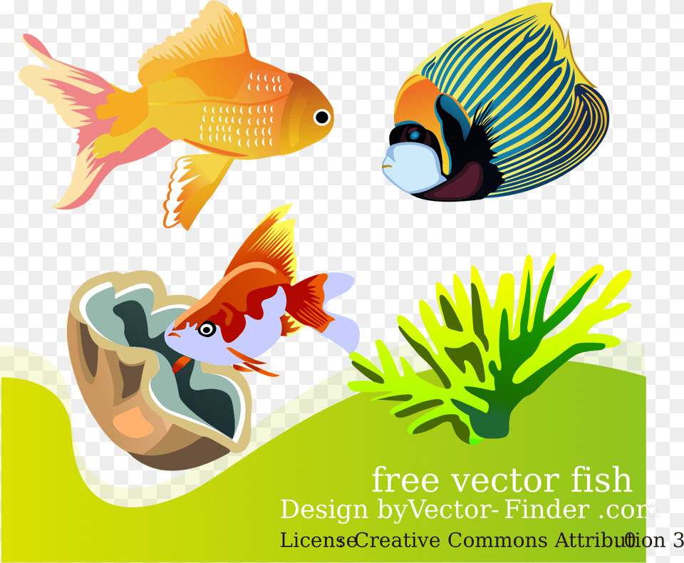 Vector Fish Clip Arts Fish All Download, Animal, Sea Life Png