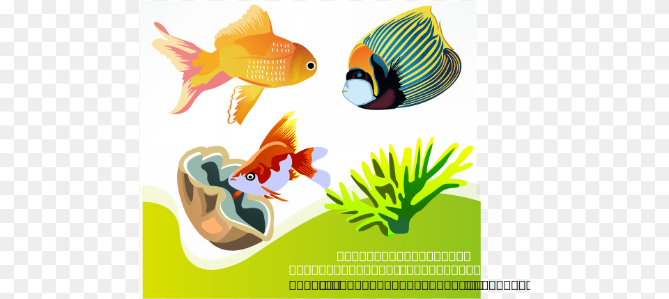 Vector Fish Svg Clip Arts Cartoon Fish Plants, Animal, Sea Life, Plant, Bird Png
