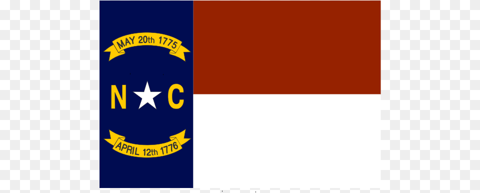 Vector Flag Of North Carolina North Carolina State Flag, Logo Free Png Download