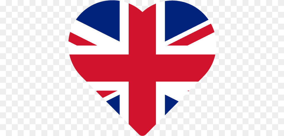 Vector Flag Of The United Kingdom Uk Flag Heart Png Image