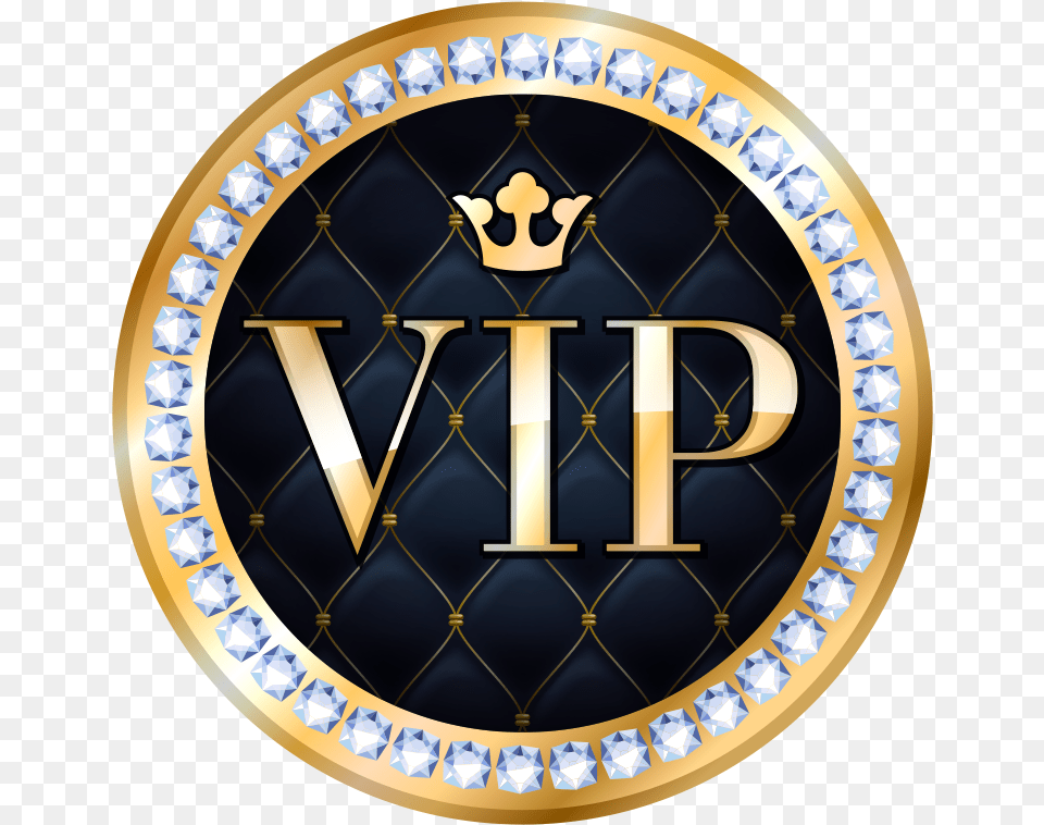Vector Flash Vip Diamond Photo Gold Vip Logo, Badge, Symbol, Accessories, Jewelry Free Png