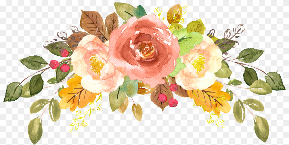 Vector Flowers Transparent Watercolor, Art, Floral Design, Flower, Flower Arrangement Free Png