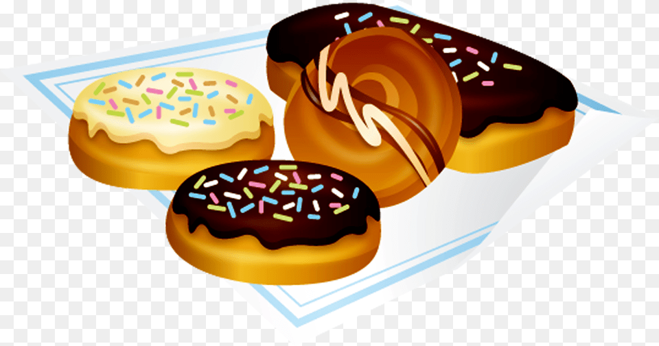 Vector Food, Sweets, Donut Png