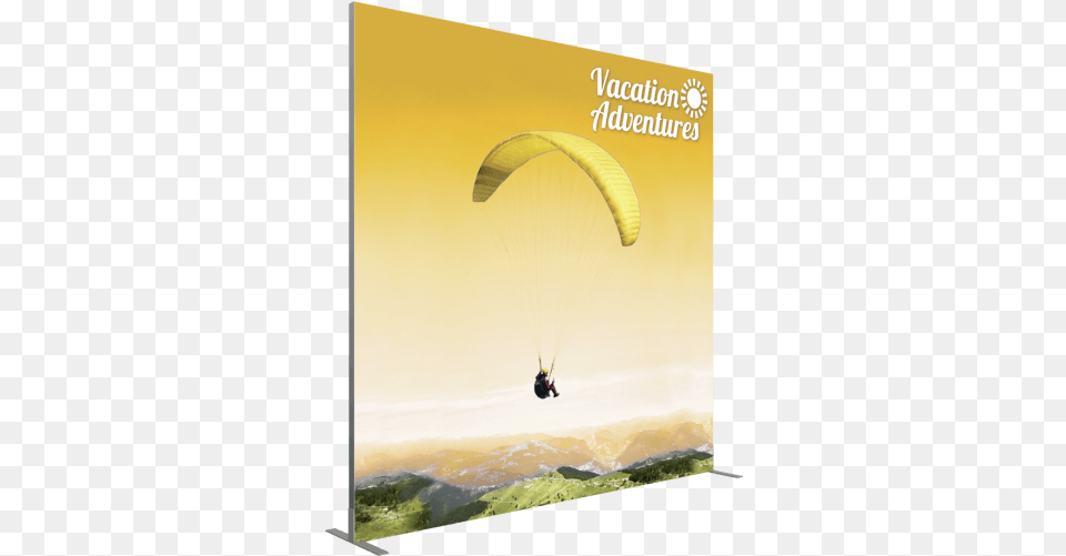 Vector Frame Square 04 Fabric Banner Display Single 8ft X8ft Vector Frame Square Display 04 S With Single, Person, Adventure, Leisure Activities, Gliding Free Png