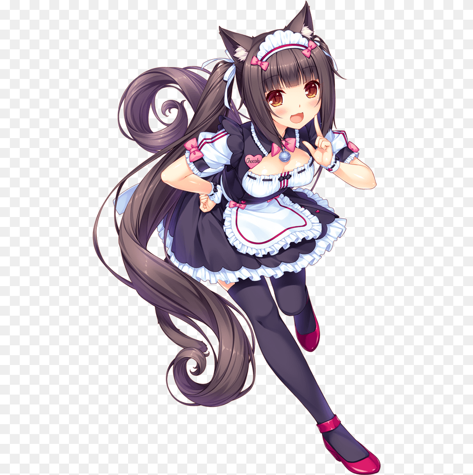 Vector Free Download Pin By Bailey Lunger Chocola Nekopara, Book, Comics, Publication, Adult Png Image