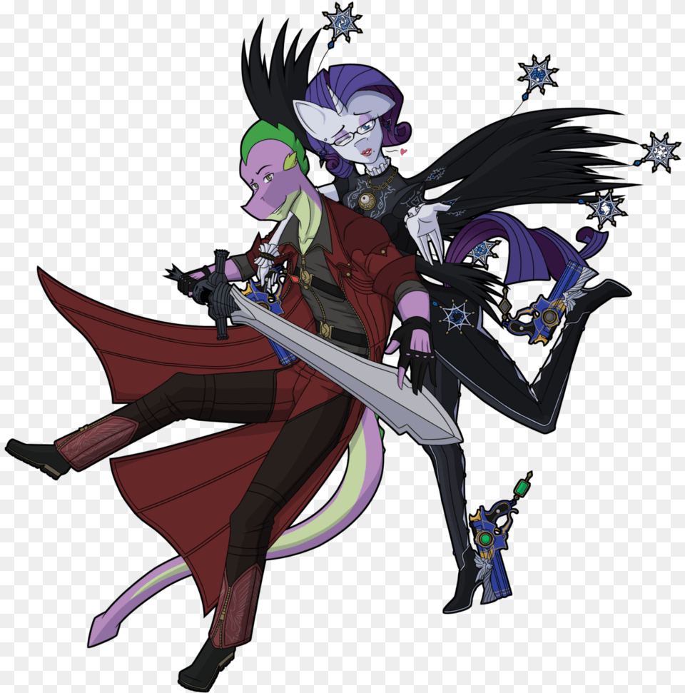 Vector Free Library Bayonetta Transparent Devil May Bayonetta And Dante Devil May Cry, Book, Comics, Publication, Clothing Png