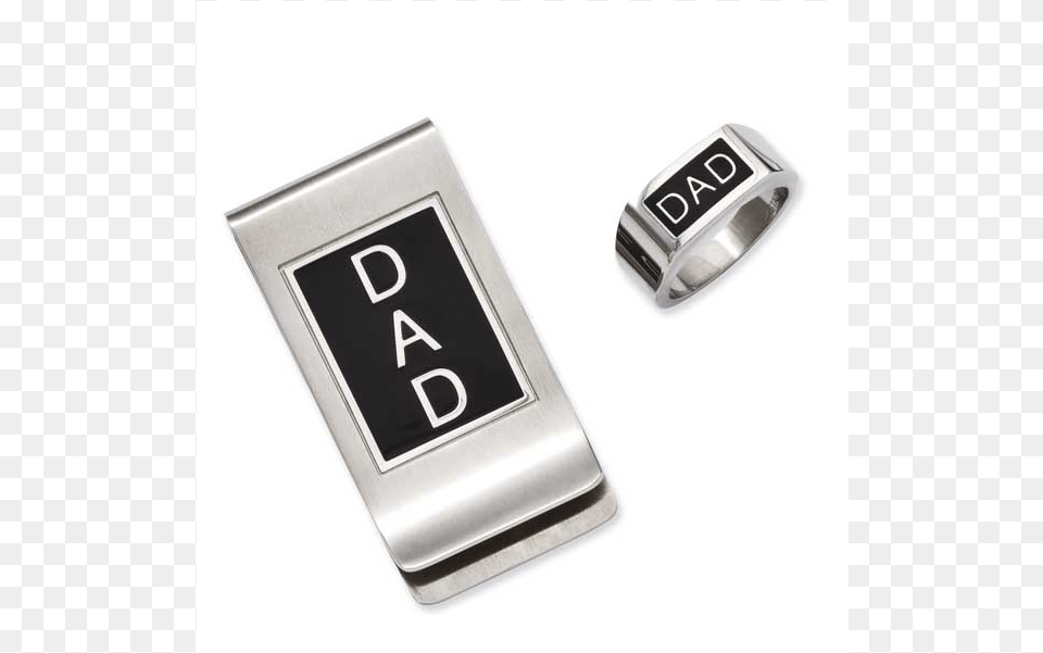 Vector Free Stock Chisel Dad Enamel Stainless Steel Number, Accessories, Jewelry, Ring, Silver Png Image