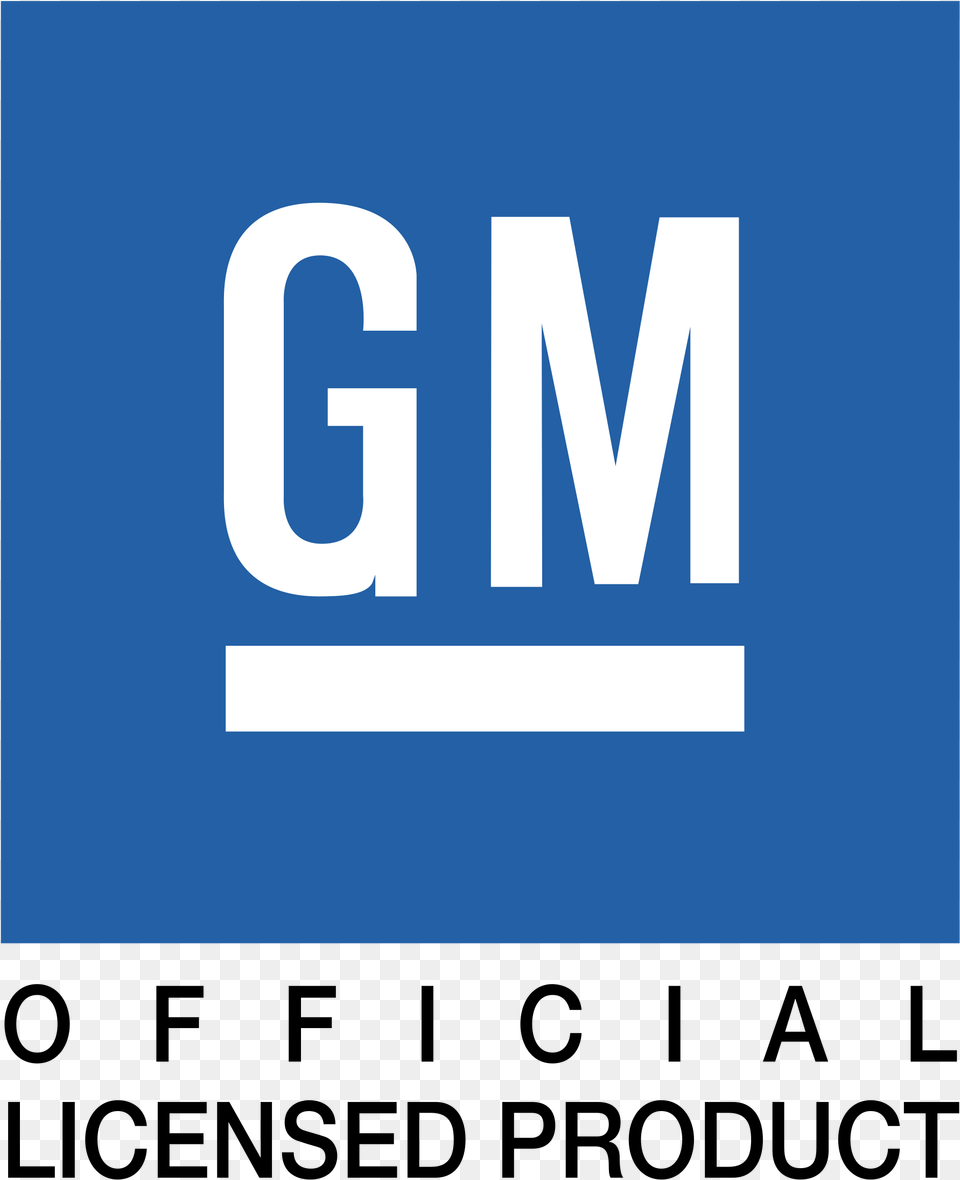 Vector Stock Gm Official Licensed Logo General Motors, Text, Sign, Symbol Free Transparent Png