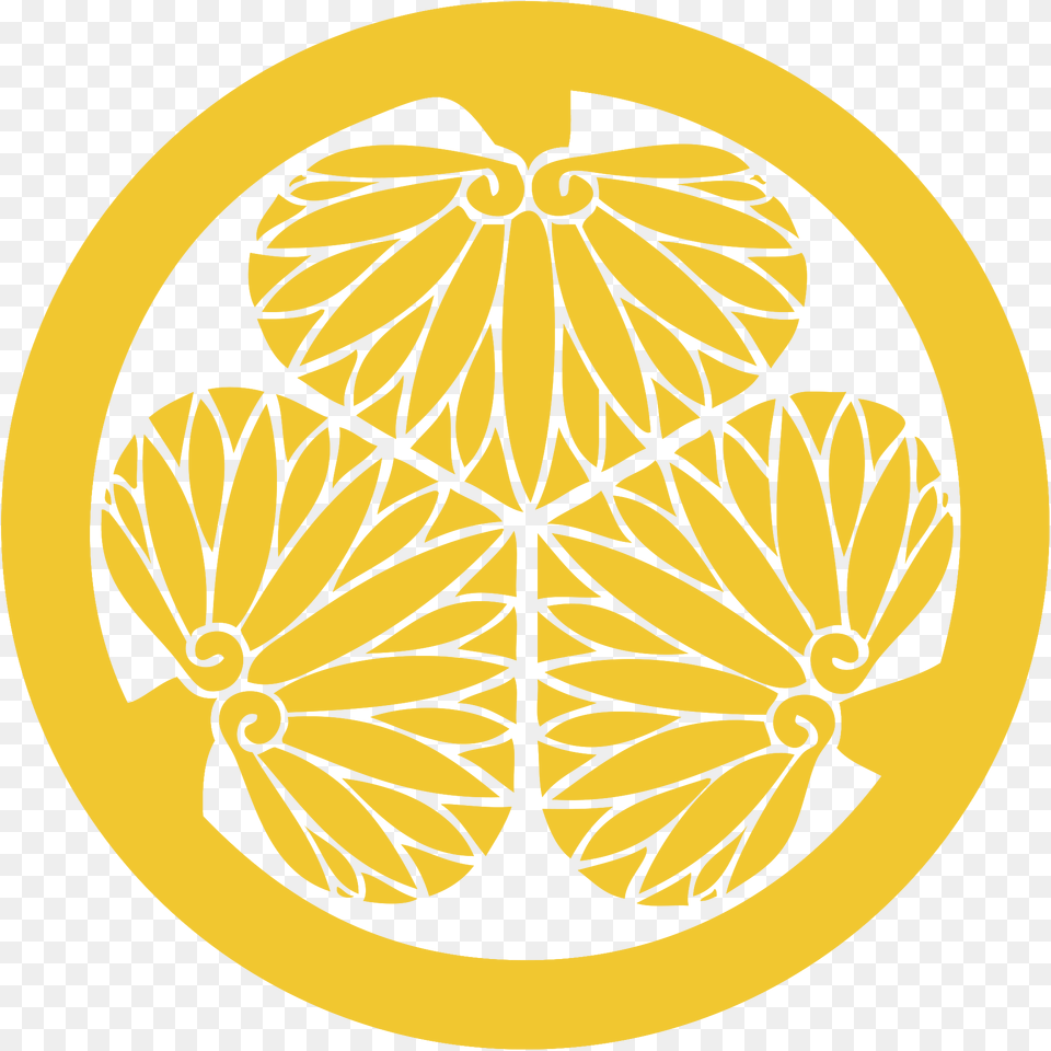 Vector Free Stock Mon Emblem Wikipedia The Of Tokugawa Tokugawa Logo, Symbol, Leaf, Plant, Chandelier Png