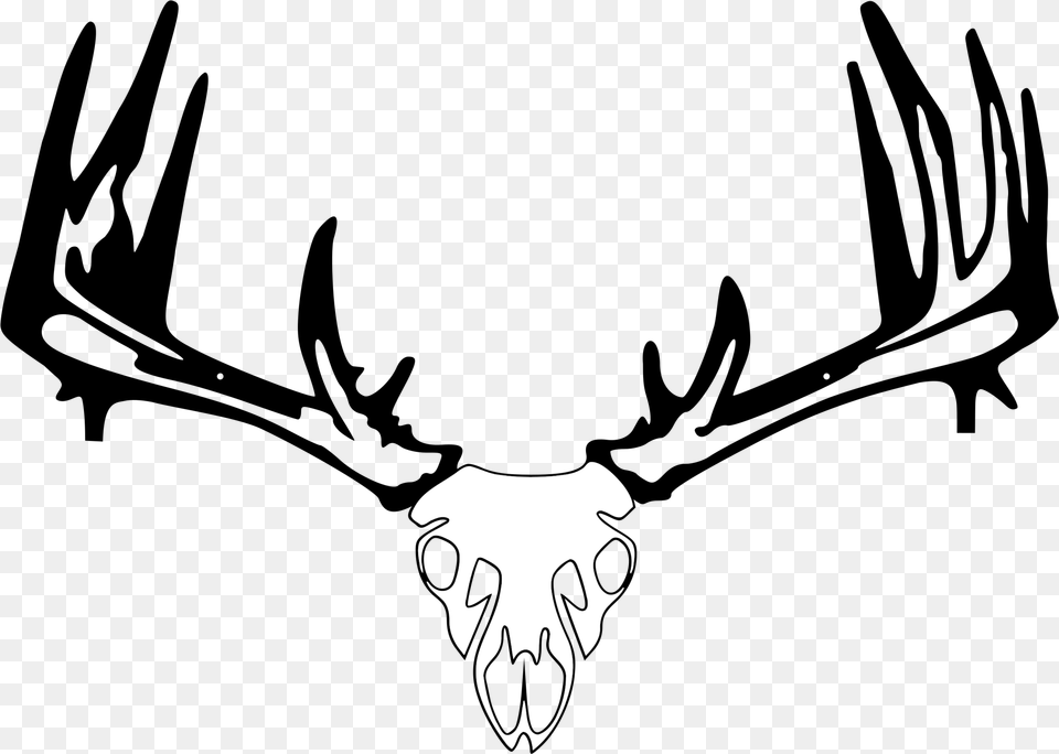 Vector Freeuse Download Whitetail Crossbow Pse Archery, Logo, Stencil, Face, Head Free Png