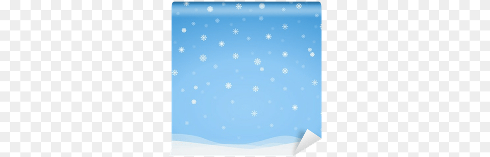 Vector Frosty Snowflakes Background Wall Mural Pixers Art Paper, Nature, Outdoors, Snow, Snowflake Free Png
