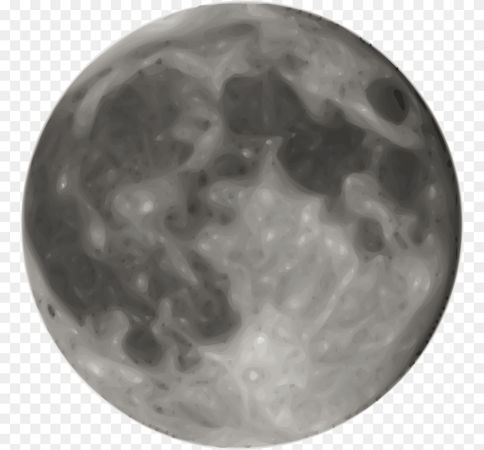 Vector Full Moon Moon Clipart, Sphere, Astronomy, Nature, Night Free Png