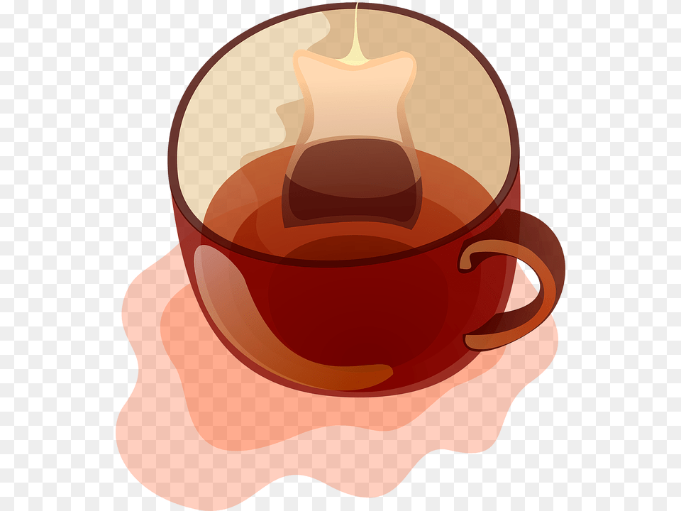 Vector Glass Mug Of Tea Clip Art Tea Clip Art, Cup, Beverage Png Image