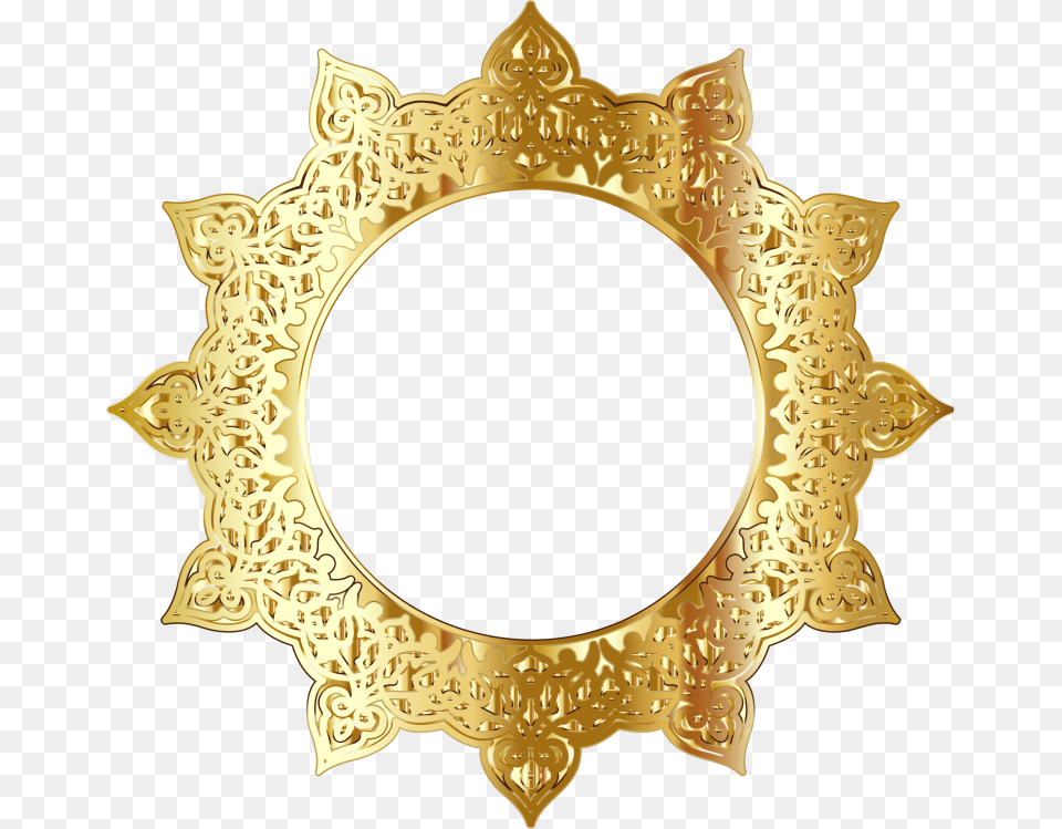 Vector Gold Frame, Chandelier, Lamp, Accessories, Jewelry Free Transparent Png