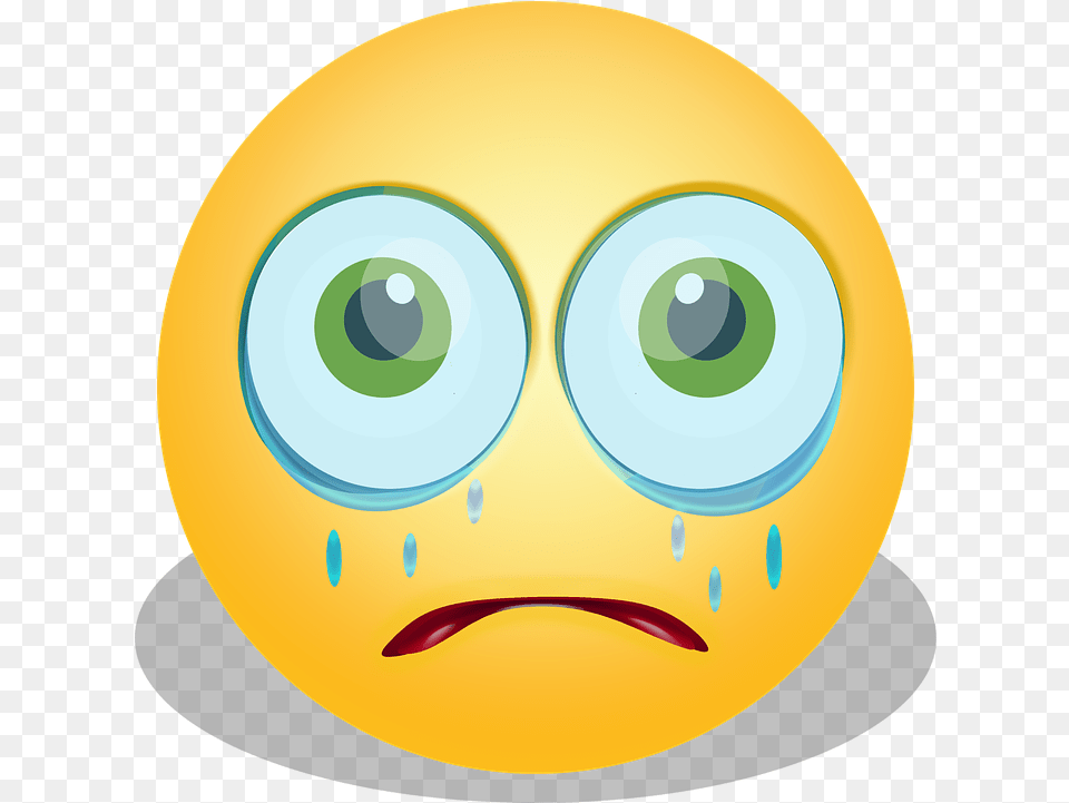 Vector Gradient Emoji Photos Mart Sad Crying Emoji Meme, Photography, Disk, Alien, Face Free Png