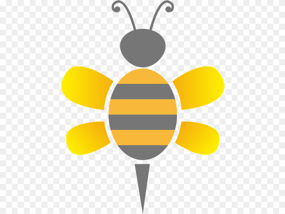 Vector Graphic Abelha Rainha Desenho, Animal, Bee, Honey Bee, Insect Png Image