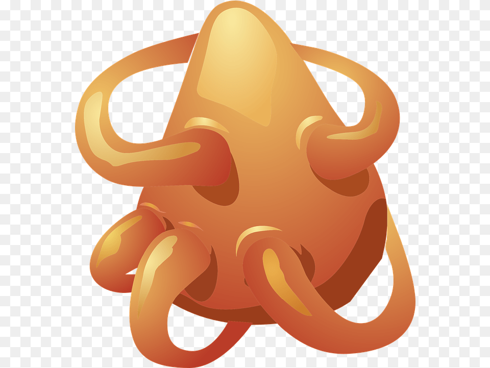 Vector Graphic Orange Thing, Animal, Sea Life Free Transparent Png