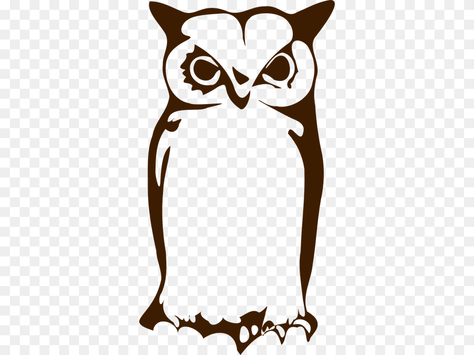 Vector Graphic Silhouette Owl Icon, Animal, Cat, Mammal, Pet Png