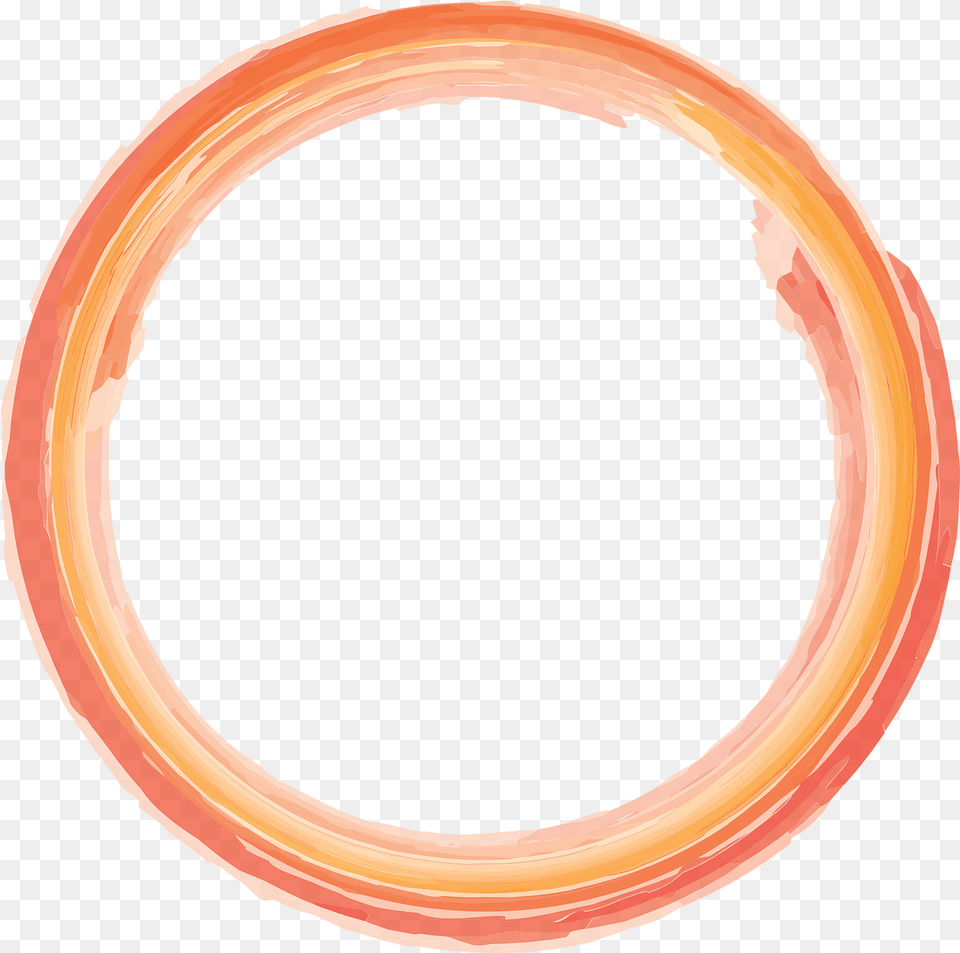 Vector Graphic Watercolor Circle, Hoop Png