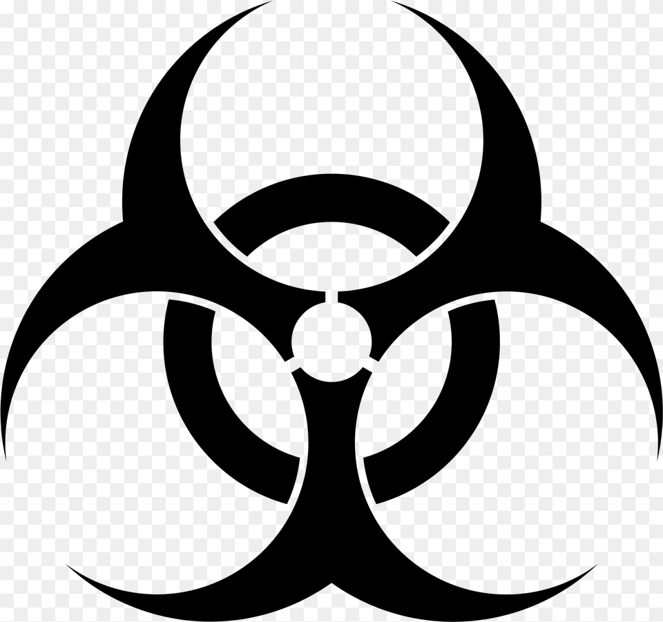 Vector Graphics Biological Hazard Illustration Logo Biohazard, Gray Png Image