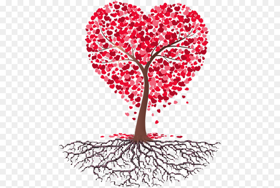 Vector Graphics Clip Art Portable Network Graphics Heart Tree Background, Flower, Plant Free Transparent Png
