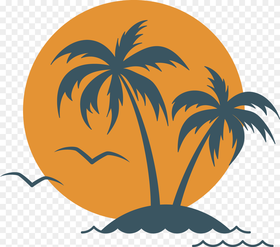 Vector Graphics Clipart Illustration, Palm Tree, Plant, Tree, Outdoors Free Png Download