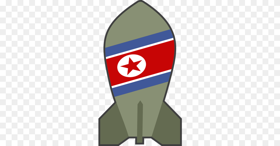 Vector Graphics Of Hypothetical North Korean Nuclear Bomb Public Png Image