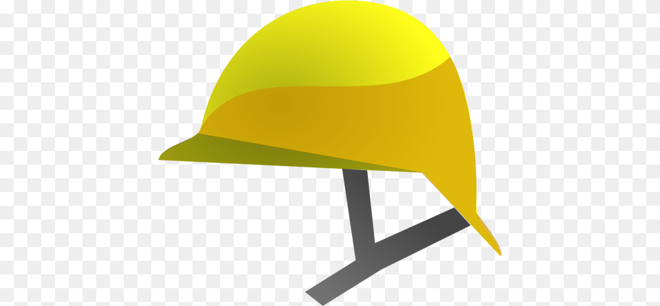 Vector Graphics Of Yellow Construction Helmet Icon, Clothing, Hardhat, Hat Free Png