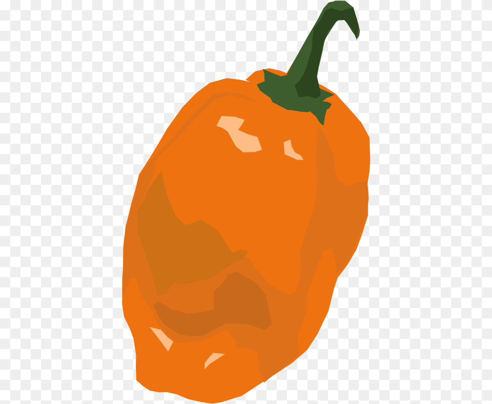 Vector Habanero Pepper Habanero Pepper Habanero, Food, Plant, Produce, Vegetable Png