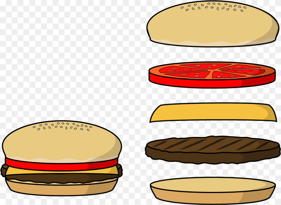 Vector Hamburger Animated, Burger, Food, Machine, Wheel Free Transparent Png