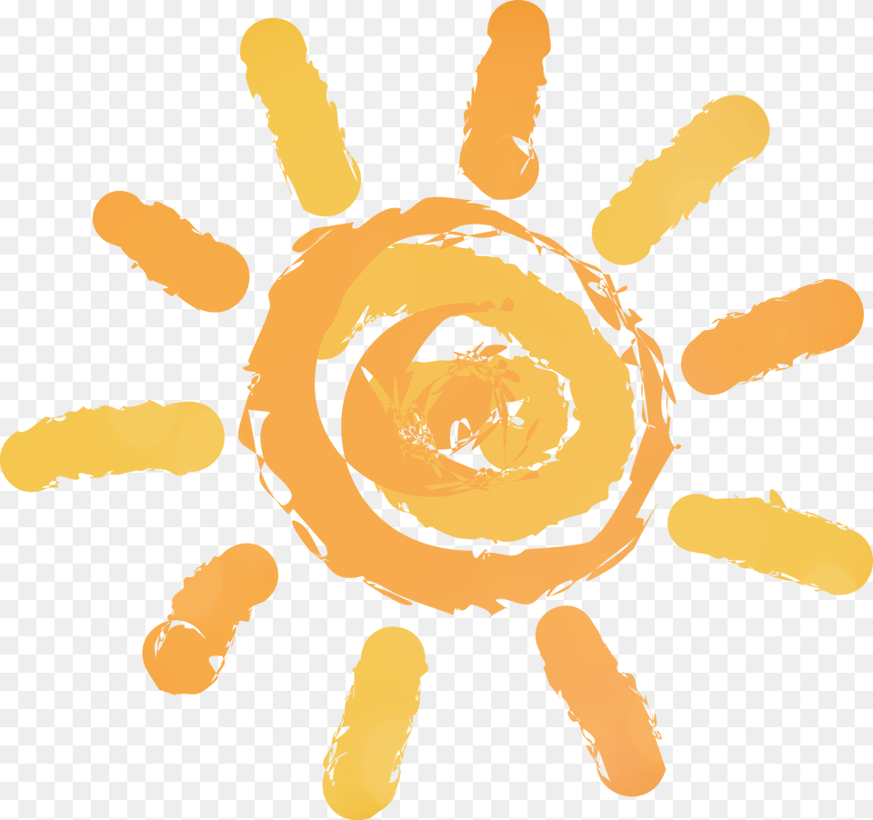 Vector Hand Drawn Cartoon Sun Transprent Hand Drawn Sun, Food, Cream, Dessert, Ice Cream Free Png