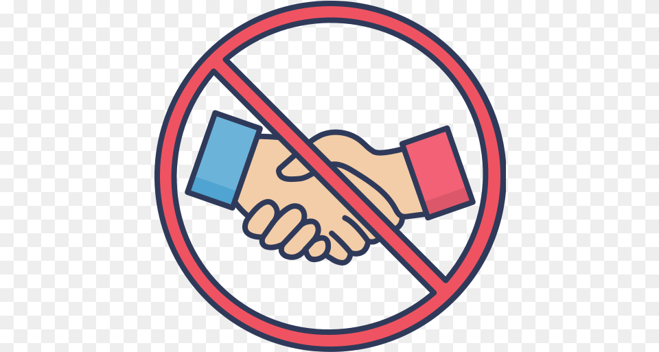 Vector Hand Shake Transparent Image No Handshake Icon, Body Part, Person, Disk Free Png Download