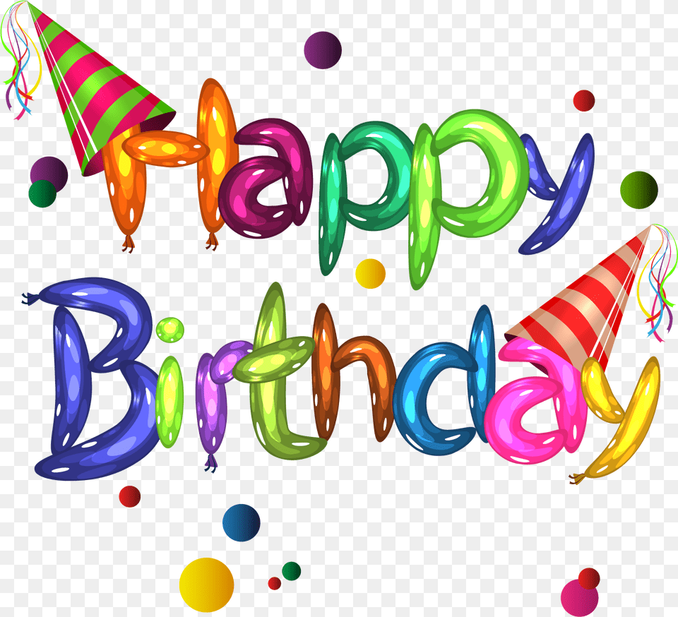 Vector Happy Birthday Download Happy Birthday Vector, Clothing, Hat Png