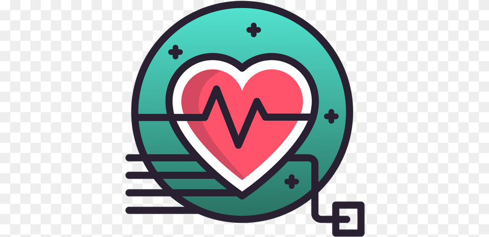 Vector Heart Beat No Sh Icon Vectorpicker Icono De Frecuencia Cardiaca, Logo, Disk Png Image