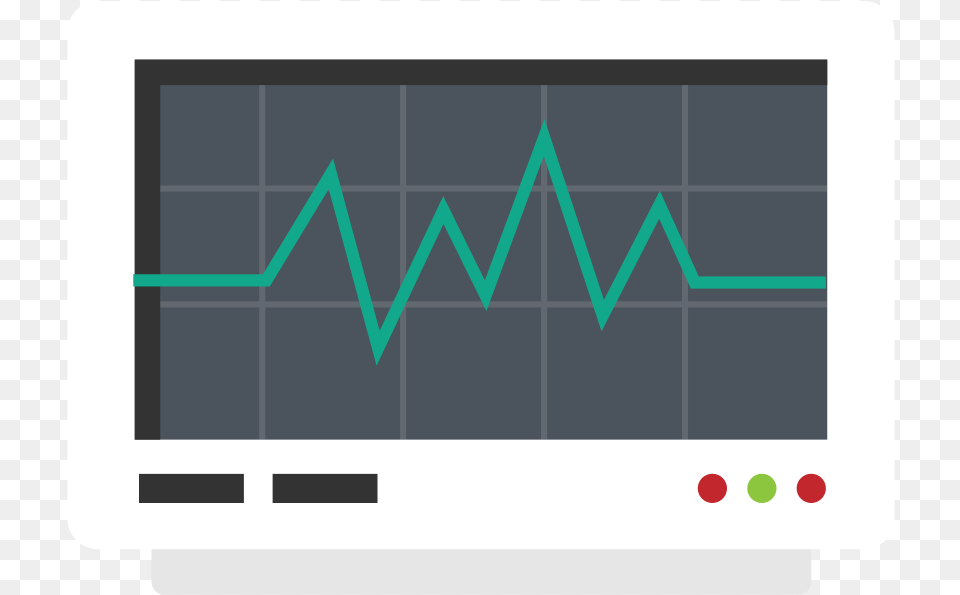 Vector Heart Rate Monitor, Electronics, Oscilloscope Free Png