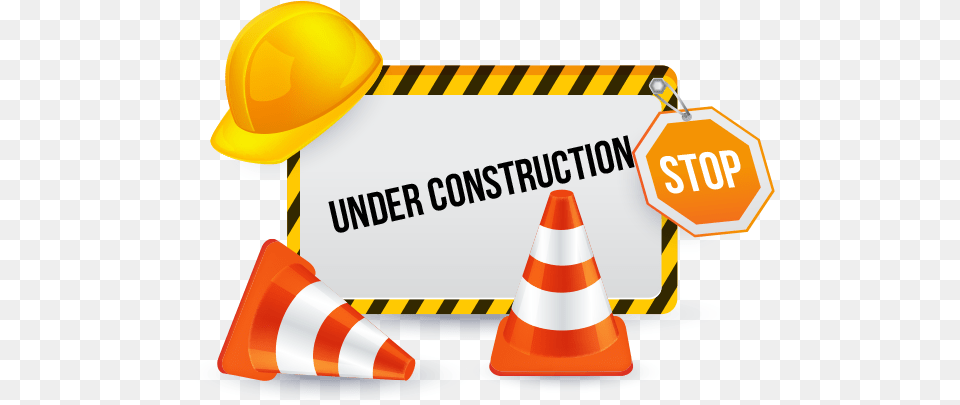 Vector Home Sign And Vector The Under Traffic Cone, Fence, Clothing, Hardhat, Helmet Free Png Download