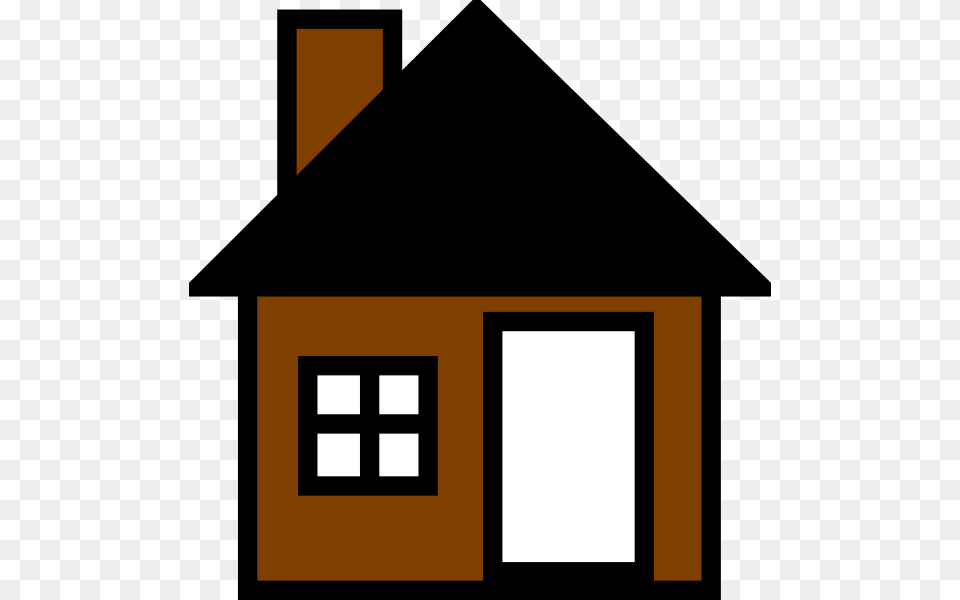 Vector House Clipart Transparent Brown House Brown House Clipart, Architecture, Building, Countryside, Hut Free Png