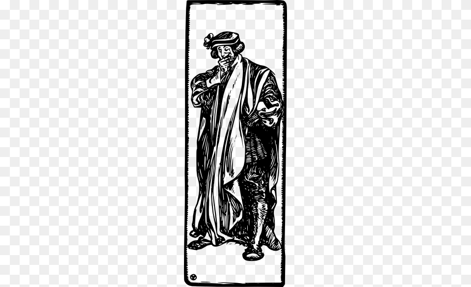 Vector Iago Shakespeare Othello Clip Art, Clothing, Coat, Adult, Male Free Transparent Png