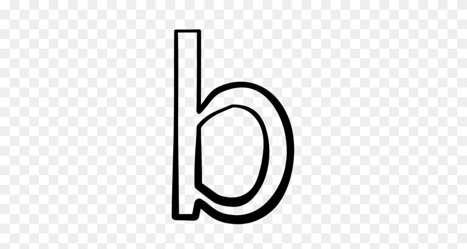 Vector Icon Letter B, Electronics, Hardware, Adapter, Stencil Png