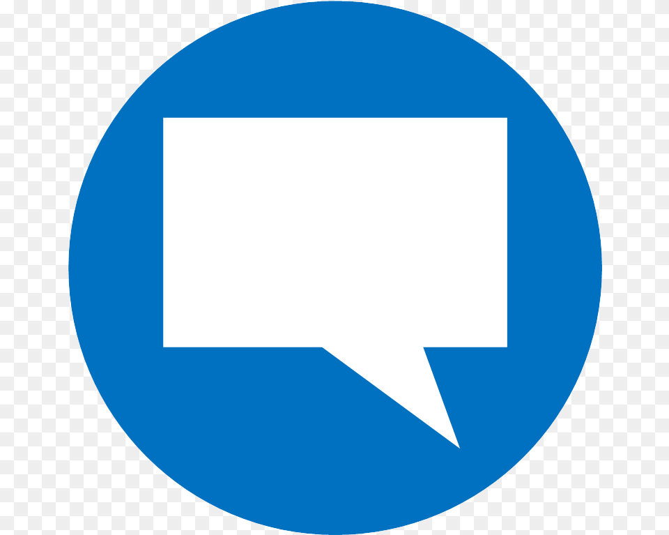 Vector Icon Of A Speech Bubble Facebook Comment Icon, Disk, Symbol Png