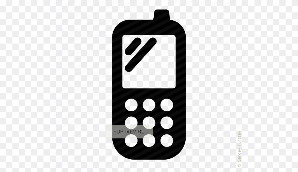 Vector Icon Of Cell Phone Picto Mobiel, Electronics, Mobile Phone, Ammunition, Grenade Free Png Download