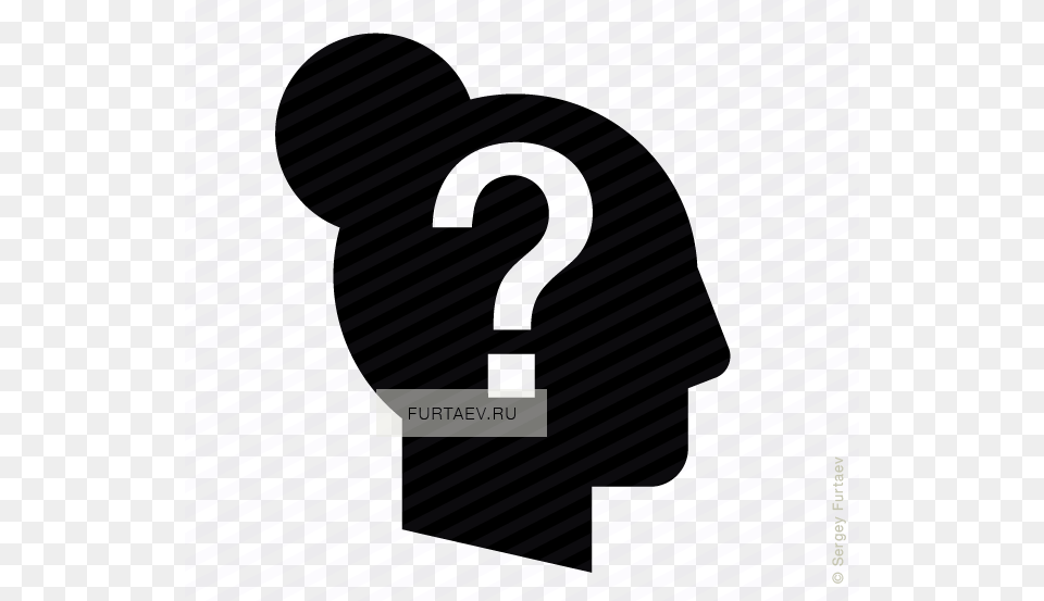 Vector Icon Of Female Profile With Question Mark Number Free Transparent Png