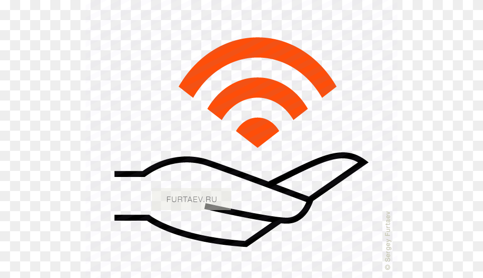 Vector Icon Of Hand Holding Wi Fi Signal Sign Bitcoin In Hand Icon, Bow, Weapon, Art, Graphics Free Png Download