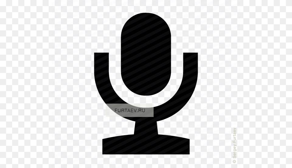 Vector Icon Of Mic On Stand Icon, Smoke Pipe, Trophy Free Png Download