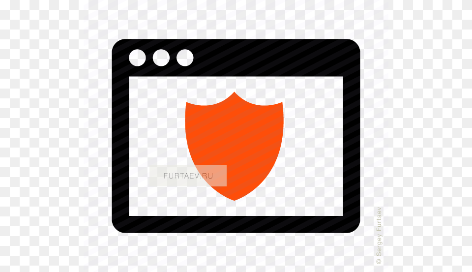 Vector Icon Of Shield Over Application Screen Emblem, Armor Png Image