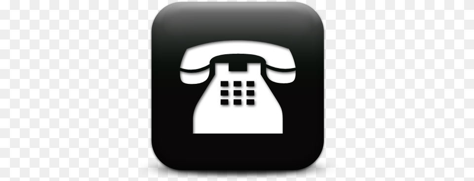 Vector Icon Phone Transparent Black And White Phone, Electronics, Dial Telephone Png Image