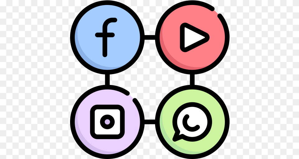 Vector Icons Of Facebook In 2021 Icon Sales Promotion On Social Media, Symbol, Number, Text Png