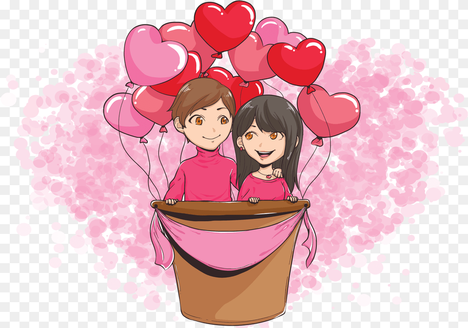 Vector Illustration Love, Person, Baby, Flower, Plant Free Png